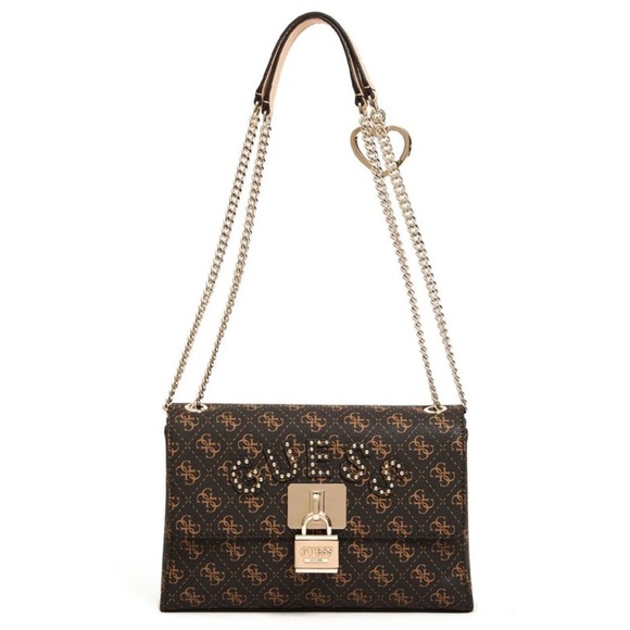 New GUESS Downtown Cool Convertible Crossbody - Picture 1 of 11